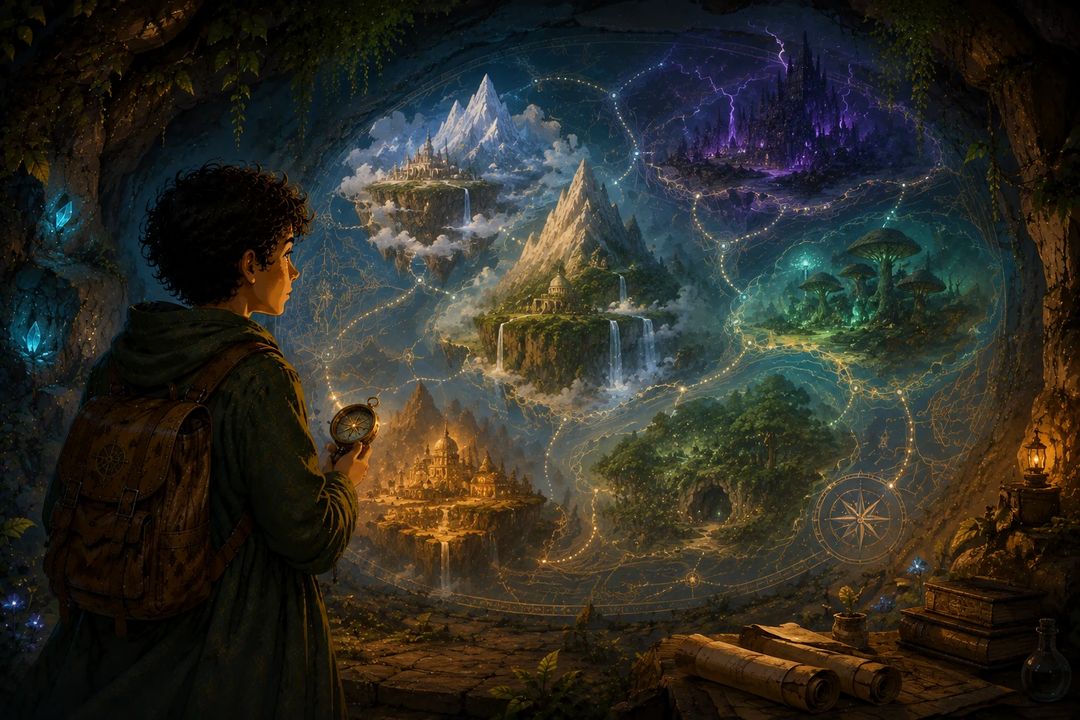 Illustration for The Island of a Thousand Choices